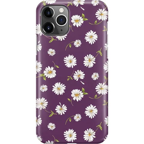 Daisy Daydream | Plum Purple Floral Case
