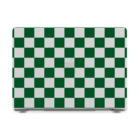 Fit Check | Green Checkerboard Laptop Shell