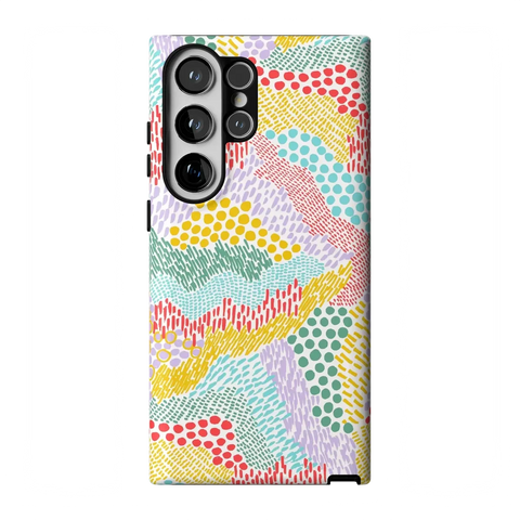 Color Me Happy | Pattern Colorblock Case