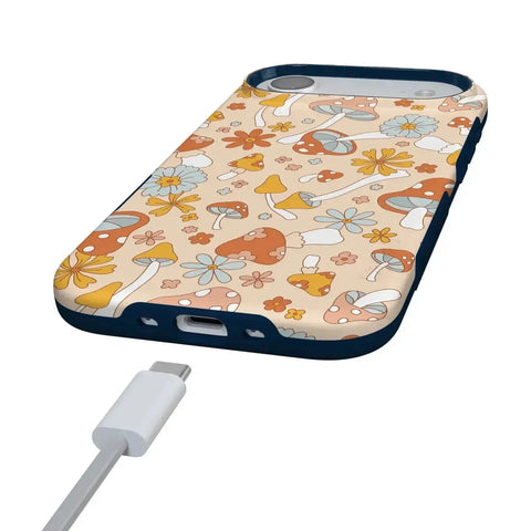 Mushroom Magic | Retro Floral Case