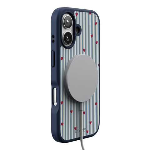 Love Lines | Blue Stripes Case
