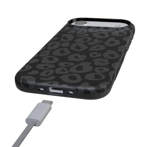 Into the Wild | Black Leopard Case