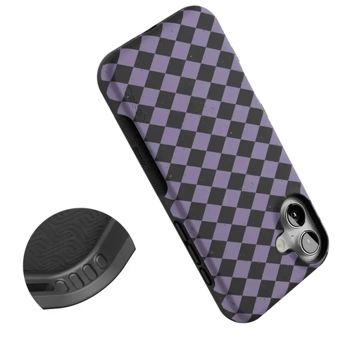Midnight Hex | Purple Checkered Case