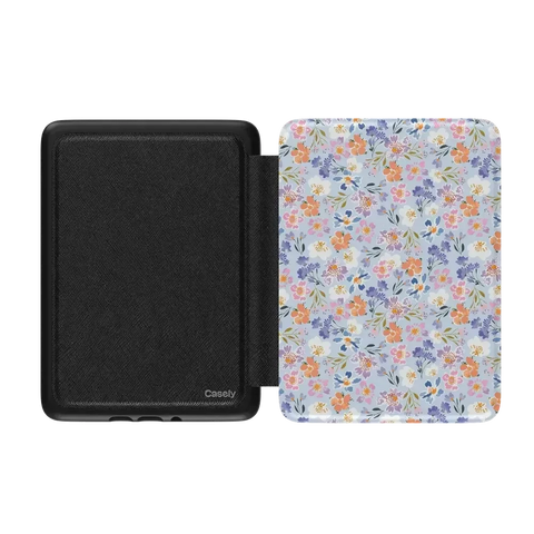 Poppy Meadows | Pastel Floral Kindle Case