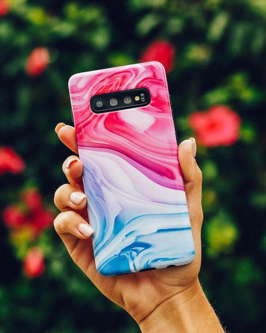 Land & Sea | Marble Swirl Samsung Case