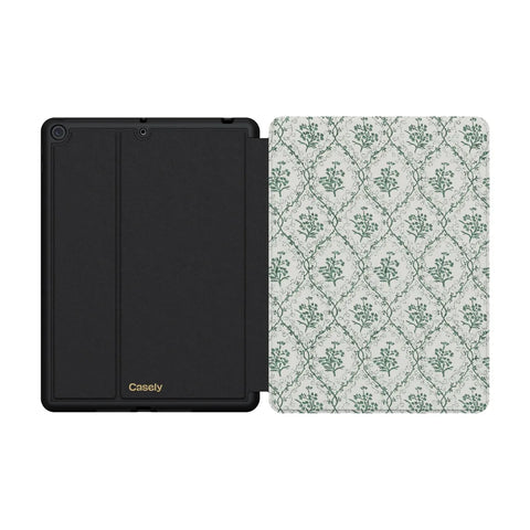 Sage Tapestry | Floral Vines iPad Case