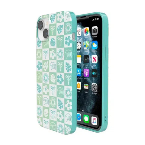 Coastal Checkers | Pura Vida Case