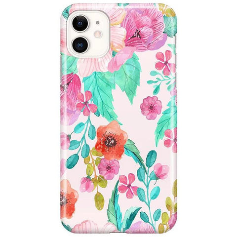 Out And About | Light Pink Floral Case