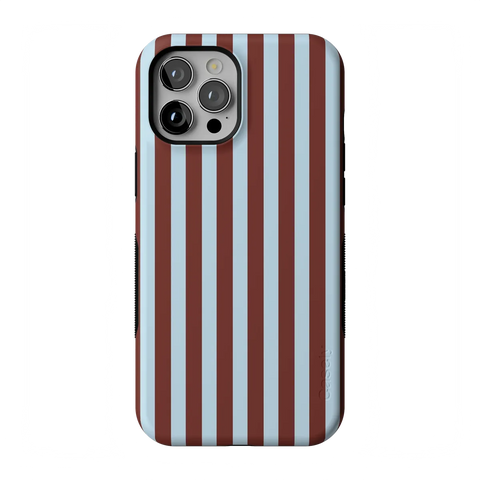 Sunday in Brooklyn | Blue Stripes Case