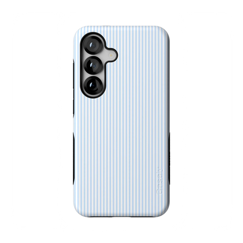 Stripes and the City | Light Blue Pinstripe Case