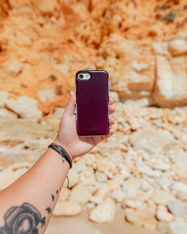 Plum Purple on Light Purple | Ultra-Protective Bold Case