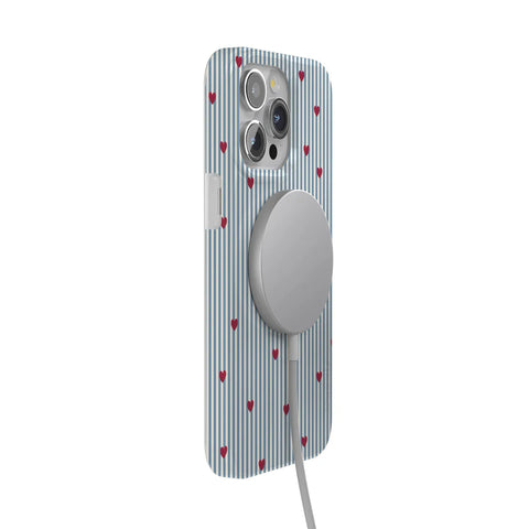 Love Lines | Blue Stripes Case