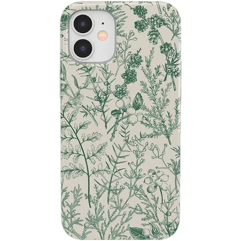 Sage Garden | Green Floral Case