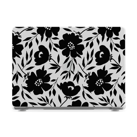 Dark Fantasy | Contrast Floral Laptop Shell