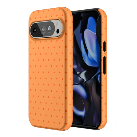 On the Dot | Orange Polka Dot Case