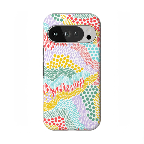 Color Me Happy | Pattern Colorblock Case