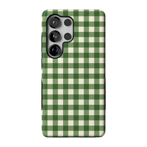 Checked Twice | Green Plaid Case