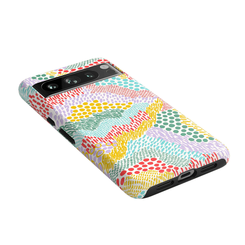 Color Me Happy | Pattern Colorblock Case