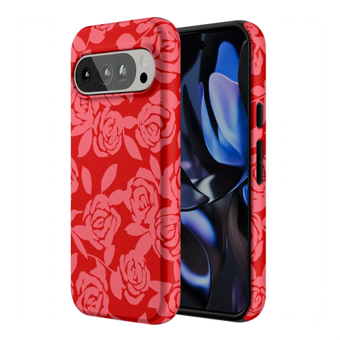 Final Rose | Red & Pink Floral Case