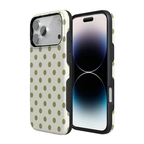 Spotted in SoHo | Green Polka Dot Case