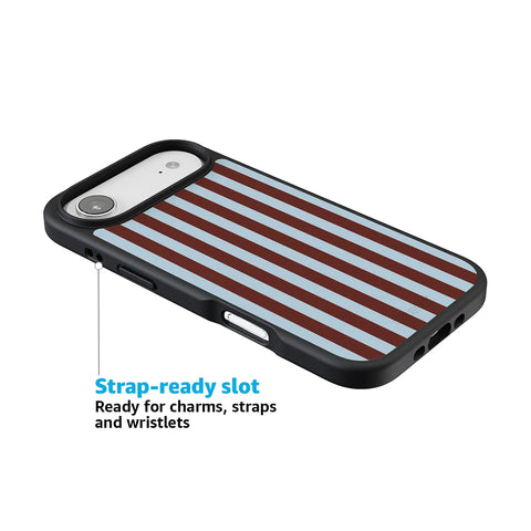 Sunday in Brooklyn | Blue Stripes Case
