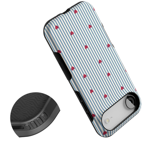 Love Lines | Blue Stripes Case