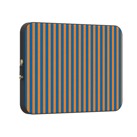 Go New York | Blue & Orange Stripes Laptop Case