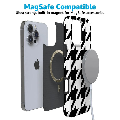 Houndstooth | High Contrast Design Case