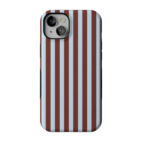 Sunday in Brooklyn | Blue Stripes Case