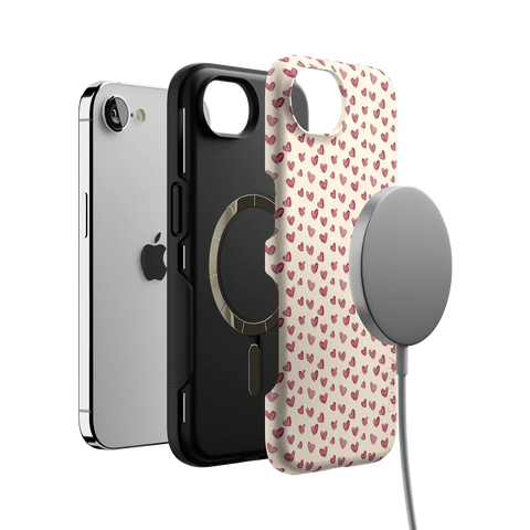 Lovebug | Mauve Hearts Case