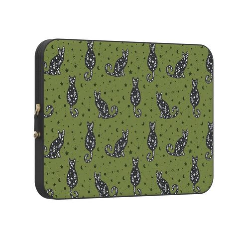 Sabrina's Bestie | Black Cats Laptop Case