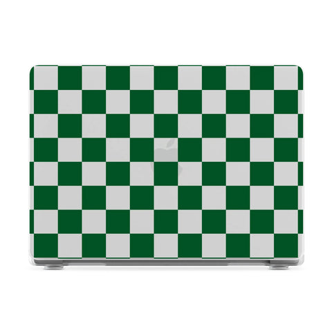Fit Check | Green Checkerboard Laptop Shell