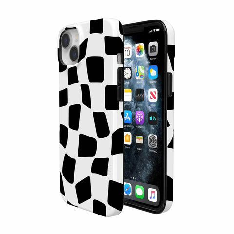 Funky Checkerboard | High Contrast Design Case