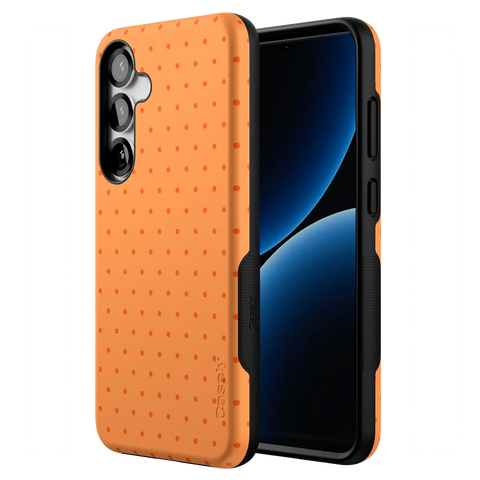 On the Dot | Orange Polka Dot Case