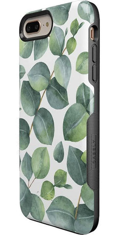 Leaf Me Alone | Green Floral Print Case