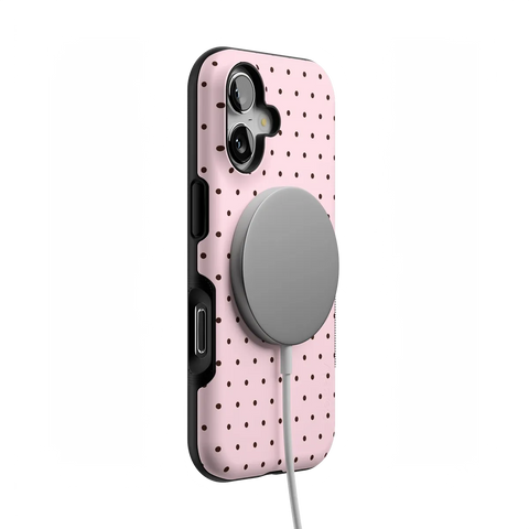 On the Dot | Pink Polka Dot Case