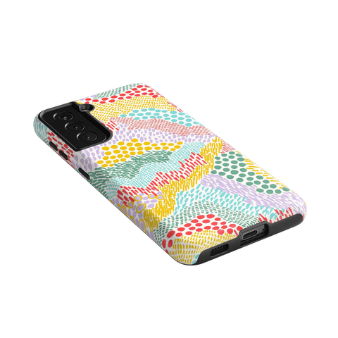 Color Me Happy | Pattern Colorblock Case