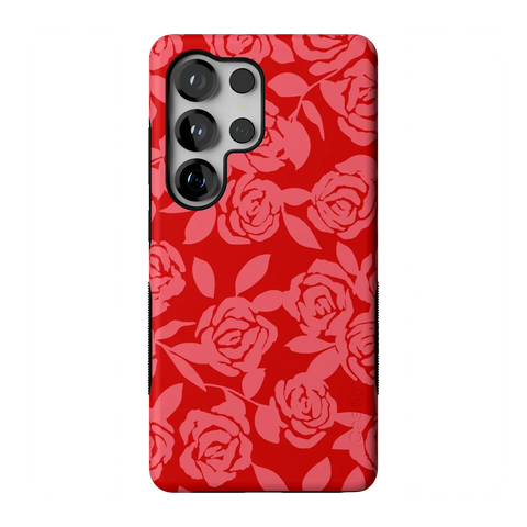 Final Rose | Red & Pink Floral Case