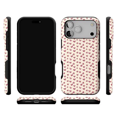 Lovebug | Mauve Hearts Case