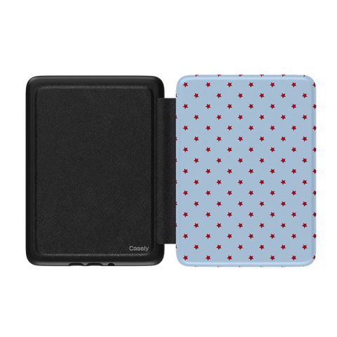 Tiny Stars | Red & Blue Kindle Case