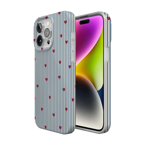 Love Lines | Blue Stripes Case