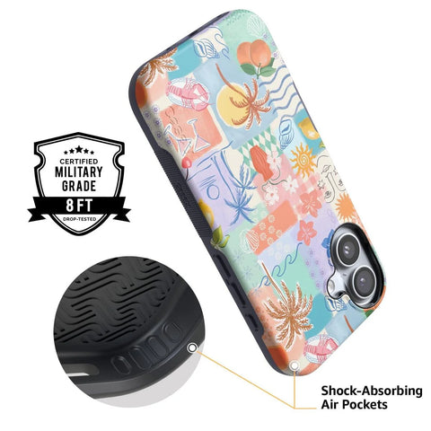 Tropical Heat | Beachy Collage Case