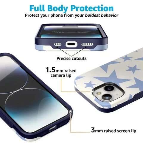 Stars Align | Blue & White Stars Case