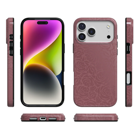 Bordeaux Rose | Moody Monochrome Case