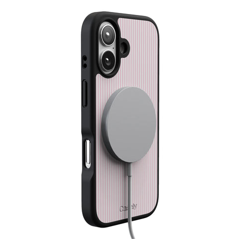 Stripes and the City | Light Pink Pinstripe Case
