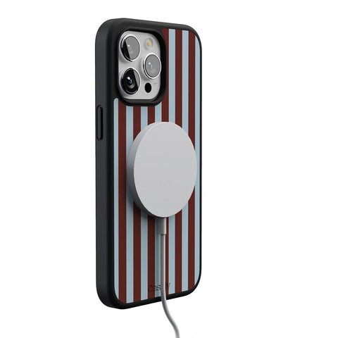 Sunday in Brooklyn | Blue Stripes Case