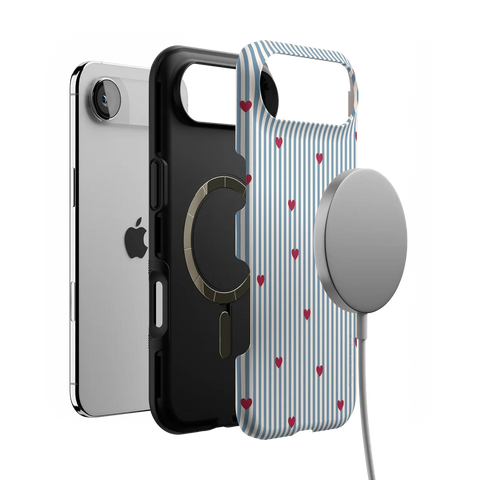 Love Lines | Blue Stripes Case