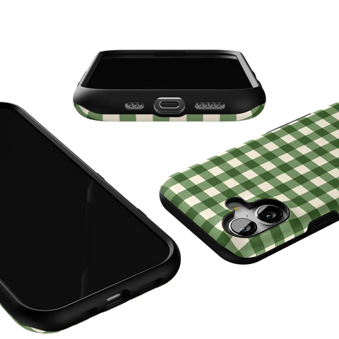 Checked Twice | Green Plaid Case