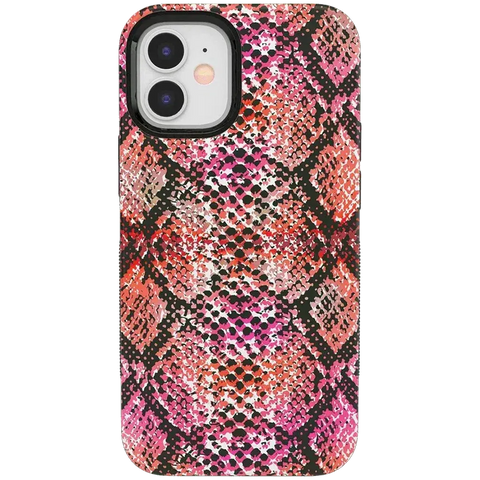 Snake Along | Red Snake Skin Case