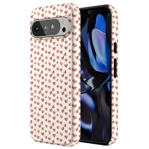 Lovebug | Mauve Hearts Case